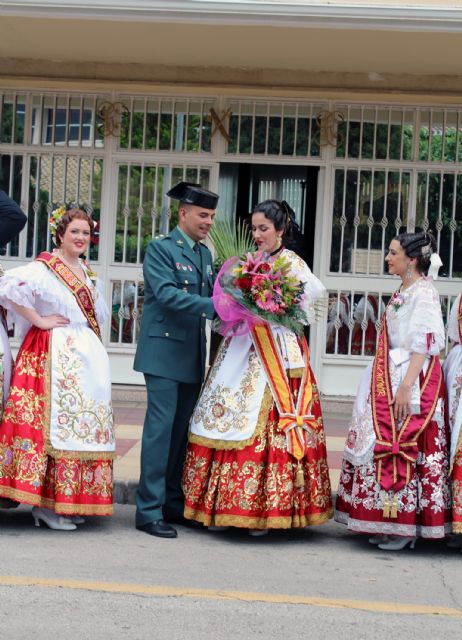 La Reina de la Huerta 2019 y sus damas de honor visitan las instalaciones de la Guardia Civil de Murcia - 4, Foto 4