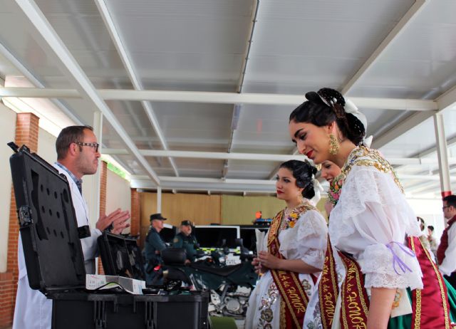 La Reina de la Huerta 2019 y sus damas de honor visitan las instalaciones de la Guardia Civil de Murcia - 5, Foto 5