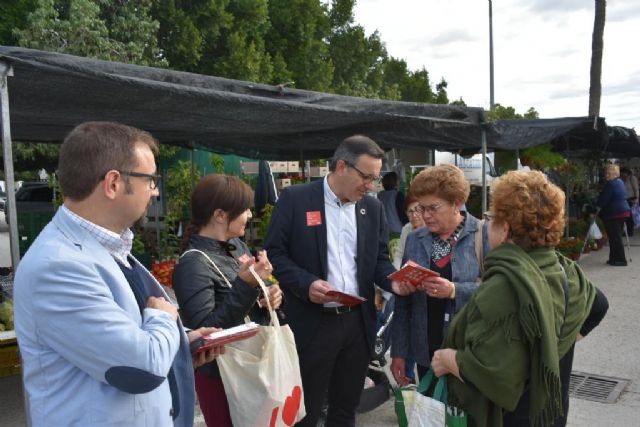 Diego Conesa: Pedimos el voto para el PSOE porque es el único capaz de garantizar la recuperación de derechos y el bienestar y justicia social que el PP arrebató con recortes - 2, Foto 2