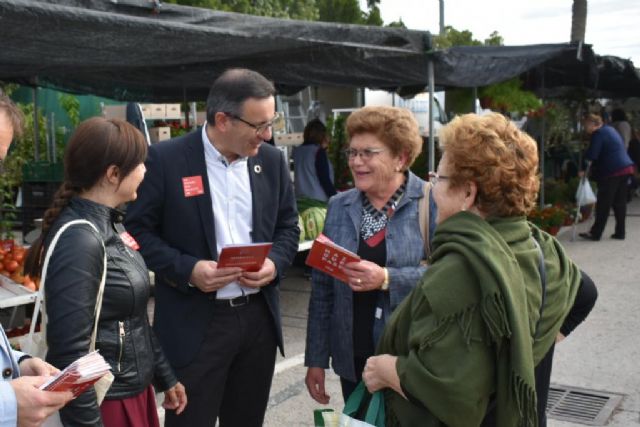 Diego Conesa: Pedimos el voto para el PSOE porque es el único capaz de garantizar la recuperación de derechos y el bienestar y justicia social que el PP arrebató con recortes - 4, Foto 4