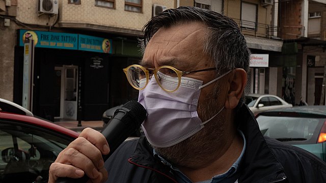 Vecinos de Puente Tocinos se manifiestan por la movilidad sostenible y la mejora del transporte público - 2, Foto 2