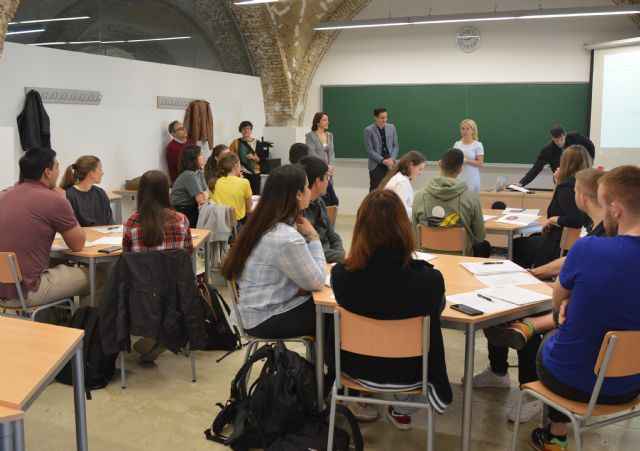 Estudiantes de Ingeniería de cuatro países inician en la UPCT un proyecto europeo para mejorar su inglés en dos años - 1, Foto 1