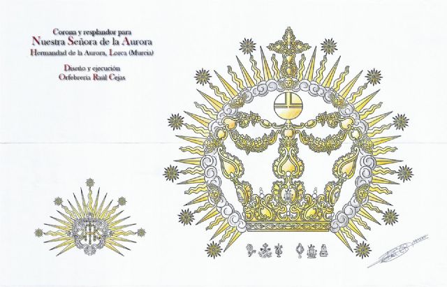 La Virgen de la Aurora estrenará una corona para conmemorar el quinto aniversario de su llegada a la Ciudad - 3, Foto 3