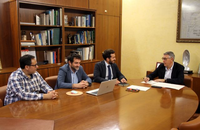 Urrea se reúne con el director general de Patrimonio Cultural del Gobierno de la Región de Murcia - 1, Foto 1