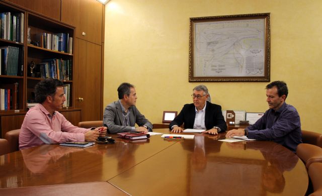 Mario mantiene un encuentro de trabajo con el alcalde de Lorquí - 1, Foto 1
