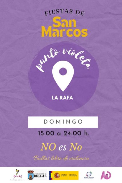 Bullas lanza la campaña No es No. Bullas libre de violencia con motivo de las fiestas de San Marcos - 3, Foto 3