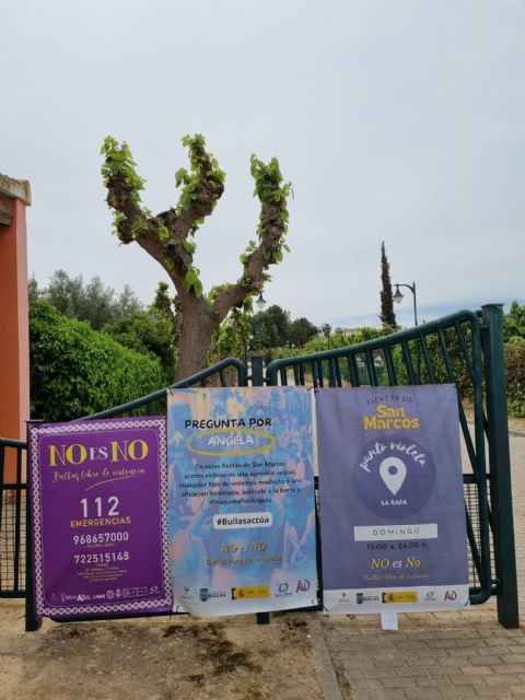 Bullas lanza la campaña No es No. Bullas libre de violencia con motivo de las fiestas de San Marcos - 5, Foto 5