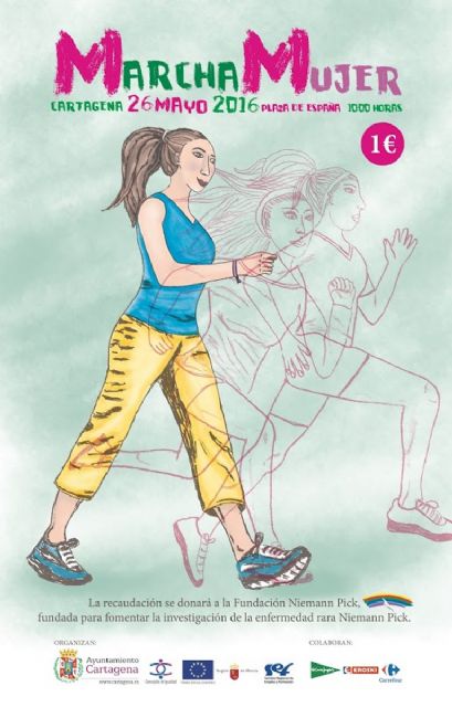 El Marcha Mujer saldrá el jueves a la calle para contribuir a la investigación de la enfermedad Niemann Pick - 2, Foto 2