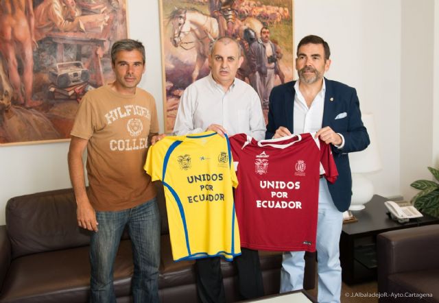 El Plásticos Romero FS le presenta al alcalde su proyecto para la próxima temporada - 2, Foto 2