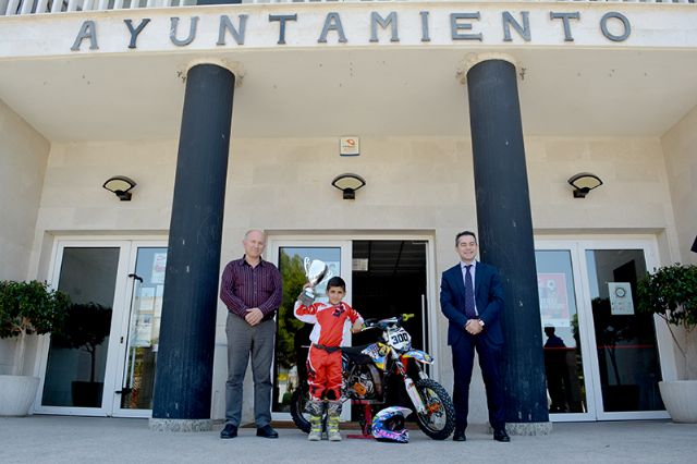 El joven ilorcitano Salvador Pérez, Campeón de España de MX50 - 2, Foto 2