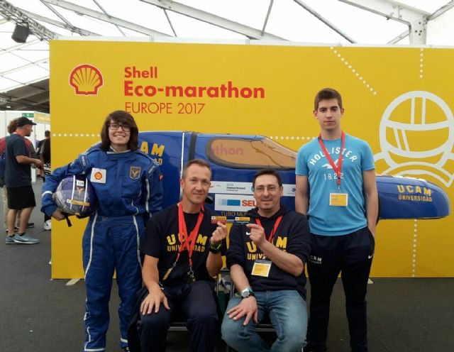 El Sun Rider IV de la UCAM, en la Shell Eco-marathon de Londres - 1, Foto 1
