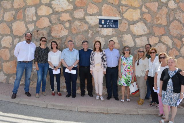 Águilas dedica, por iniciativa popular, una calle a la Madre Teresa de Calcuta - 1, Foto 1