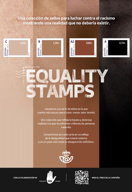 Correos lanza Equality Stamps,una colección de sellos contra la discriminación racial - 1, Foto 1