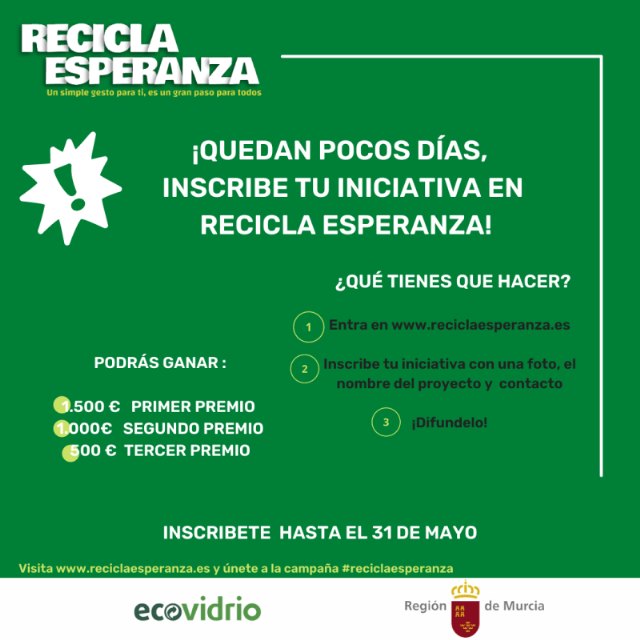 MEDIO AMBIENTE | Campaña «Recicla esperanza» - 1, Foto 1