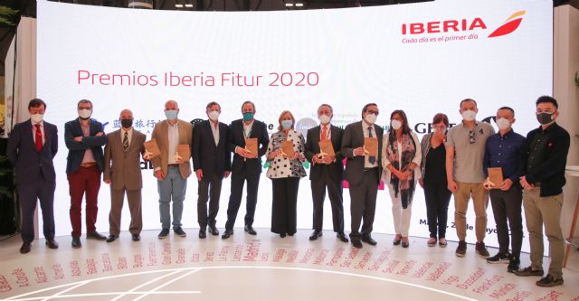 Grupo Oesía galardonado por la labor del Corredor Aéreo Sanitario en los premios Iberia FITUR - 1, Foto 1