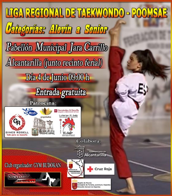 Alcantarilla acoge la última jornada de la Liga Regional de Taekwondo alevín y senior el próximo 4 de junio - 3, Foto 3