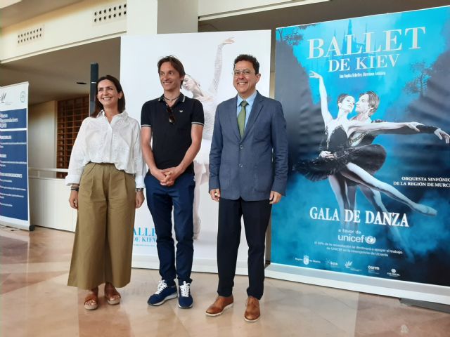 Cultura organiza una gala con la actuación del Ballet de Kiev y la Orquesta Sinfónica de la Región a beneficio de la infancia ucraniana - 1, Foto 1