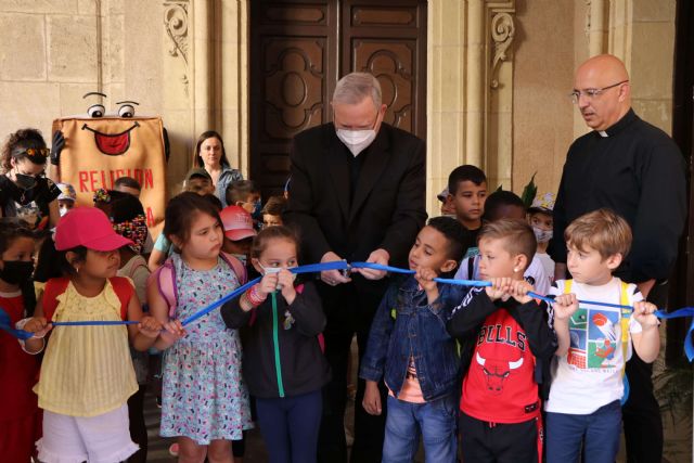 Los escolares disfrutan del recreo con María - 2, Foto 2