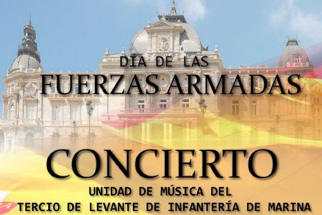 La Unidad de Música del Tercio de Levante de Infantería de Marina ofrece un concierto este viernes en la Plaza del Ayuntamiento - 1, Foto 1