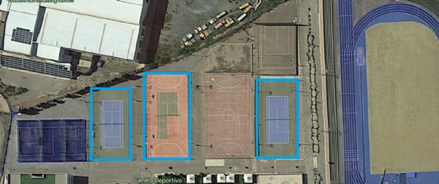 El Ayuntamiento de Puerto Lumbreras realizará una remodelación integral de las pistas de tenis gracias a una subvención del Gobierno regional - 2, Foto 2