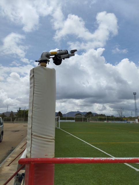 El Ayuntamiento de Puerto Lumbreras cambia los cañones de riego del Campo de Fútbol municipal - 3, Foto 3