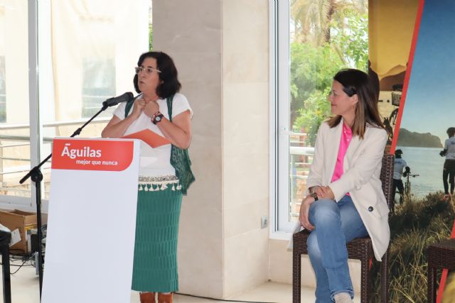 La poetisa Magdalena Sánchez Blesa aplaude la apuesta por la Cultura en Águilas - 1, Foto 1