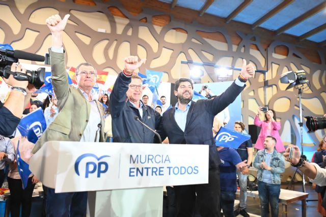 López Miras: Hay que unir el voto porque ya sabemos que Vox es capaz de permitir que el sanchismo gobierne en la Región - 2, Foto 2