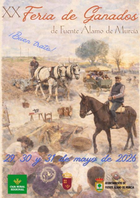 Tradición y sector ganadero se dan cita en la próxima XX Feria de Ganados de Fuente Álamo - 4, Foto 4