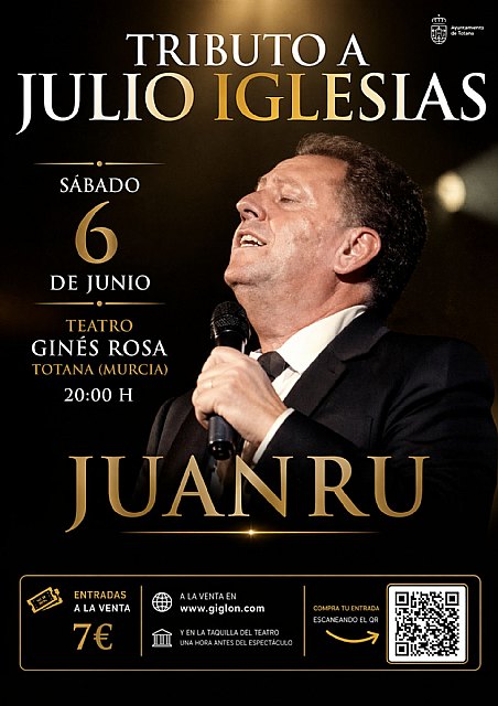 Un tributo a Julio Iglesias llega al Teatro Ginés Rosa de Totana el próximo 6 de junio - 3, Foto 3