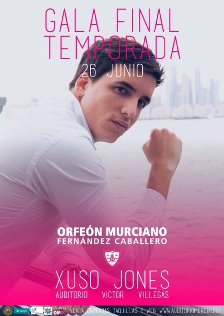El Auditorio Víctor Villegas recibe este domingo a los miembros del Orfeón Murciano Fernández Caballero y al cantante Xuso Jones - 1, Foto 1