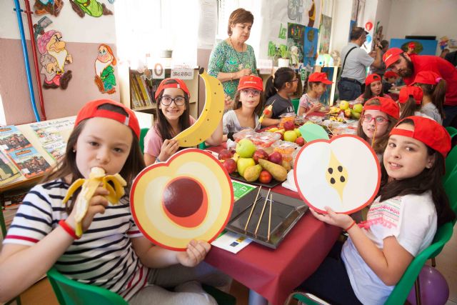 729.311 raciones de frutas y hortalizas entregadas por Proexport a los escolares murcianos - 1, Foto 1