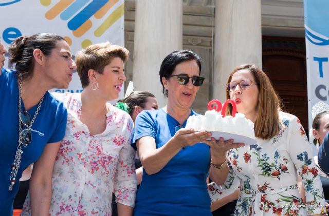 Telecartagena celebró su XXX aniversario con música y danza en la plaza del Ayuntamiento - 1, Foto 1