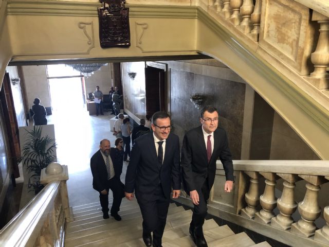 Diego Conesa inicia con Murcia una ronda de contactos con todos los alcaldes - 1, Foto 1