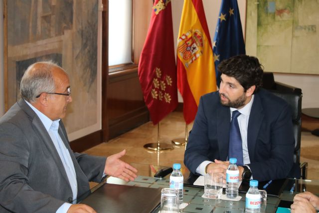 Fernando López Miras se reúne con el presidente de COAG - 1, Foto 1