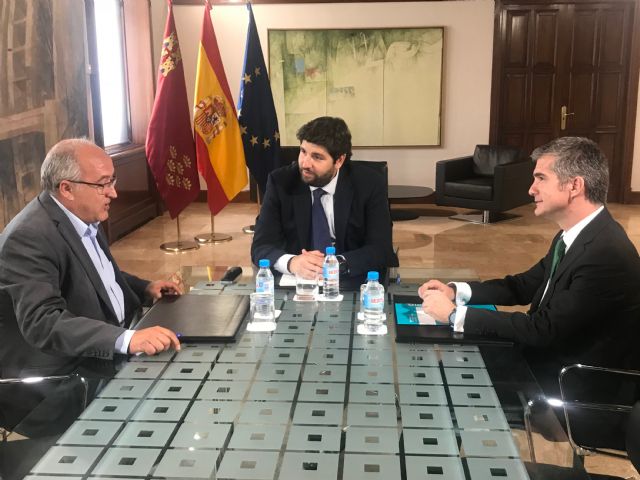 Fernando López Miras se reúne con el presidente de COAG - 2, Foto 2