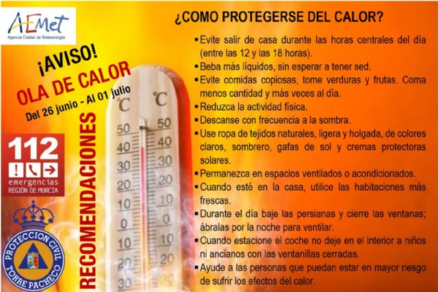 Recomendaciones para superar la ola de calor - 1, Foto 1