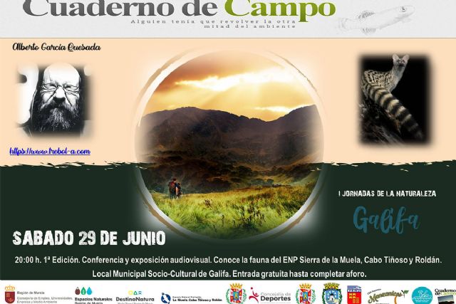 La fauna de la Sierra de la Muela, Tiñoso y Roldán cierran las actividades del mes de junio de las I Jornadas de la Naturaleza - 1, Foto 1