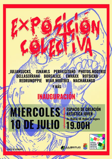 La Concejalía de Juventud de Molina de Segura organiza tres talleres gratuitos y una exposición colectiva en el Espacio de Creación Artística Joven en julio y septiembre de 2019 - 4, Foto 4