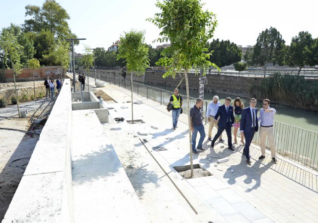 Los trabajos en el paseo fluvial ´Murcia Río´ encaran su recta final - 3, Foto 3