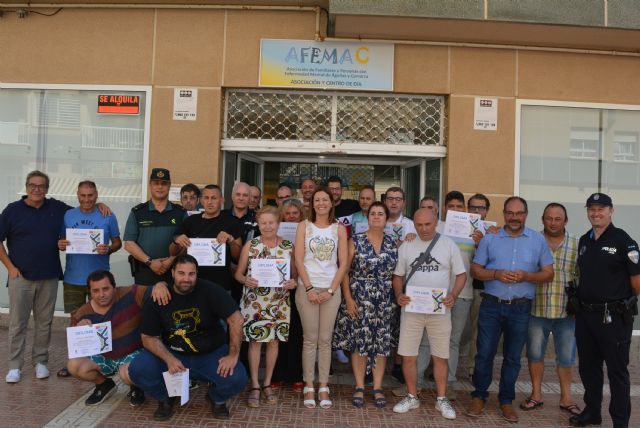 Los usuarios de Afemac y Centro Ocupacional Urci reciben los diplomas por su participación en las Jornadas de Educación Vial - 1, Foto 1