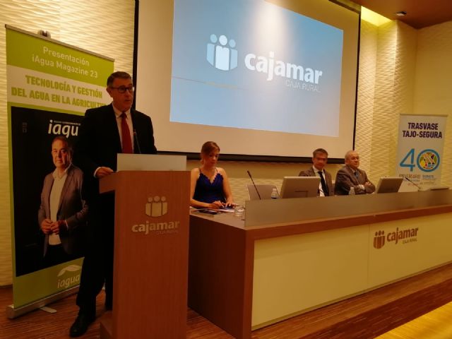 El presidente de la CHS, Mario Urrea, inaugura en Murcia la presentación de iAgua Magazine - 2, Foto 2