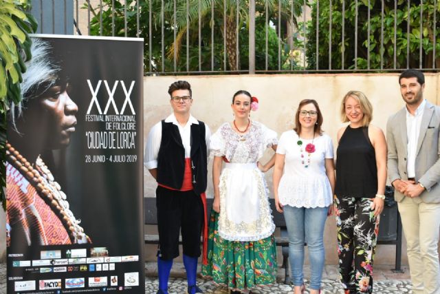 Lorca acogerá del 28 de junio al 3 de julio el XXX Festival Internacional de Folclore Ciudad de Lorca - 1, Foto 1