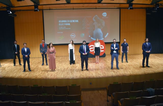 Ginés Ángel García, reelegido por aclamación presidente de AJE Región de Murcia - 3, Foto 3
