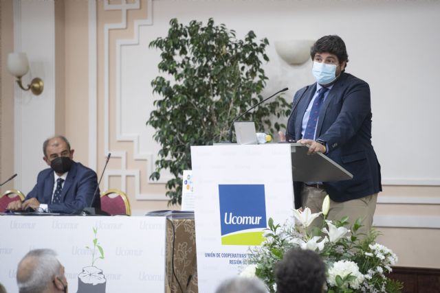López Miras destaca durante la Asamblea de Ucomur la creación de 65 nuevas cooperativas en 2021 - 1, Foto 1