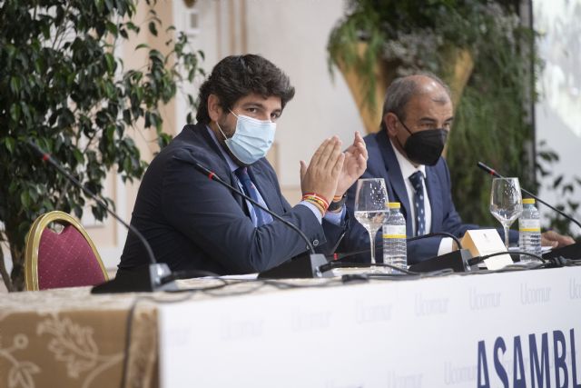 López Miras destaca durante la Asamblea de Ucomur la creación de 65 nuevas cooperativas en 2021 - 2, Foto 2