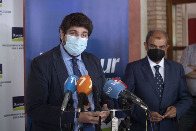 López Miras destaca durante la Asamblea de Ucomur la creación de 65 nuevas cooperativas en 2021 - 3, Foto 3