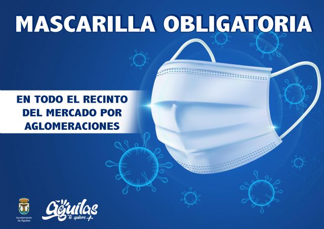 La mascarilla será obligatoria dentro del recinto del Mercado semanal - 1, Foto 1