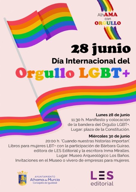 Programa de actividades Dia Internacional del Orgullo LGBT+ Alhama - 1, Foto 1