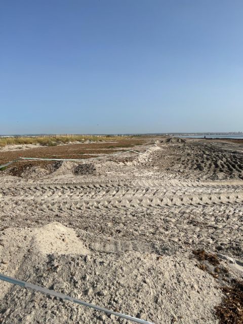 Retiran posidonia de las playas del Mediterráneo para mejorar el acceso al baño y reforzar los cordones dunares - 3, Foto 3
