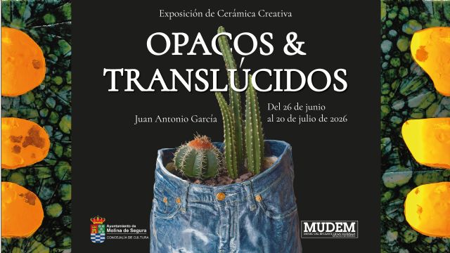 La Sala de Exposiciones del MUDEM acoge la muestra de cerámica creativa OPACOS & TRANSLÚCIDOS, de Juan Antonio García, del 26 de junio al 20 de julio - 2, Foto 2